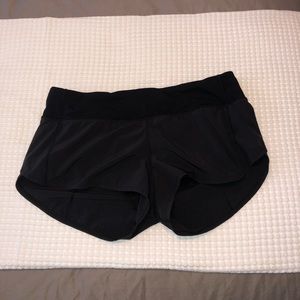 SOLD!!!Lululemon Black Speed Up Short 2.5